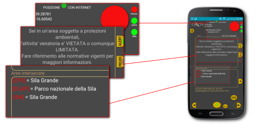 Per sapere se sei in area protetta